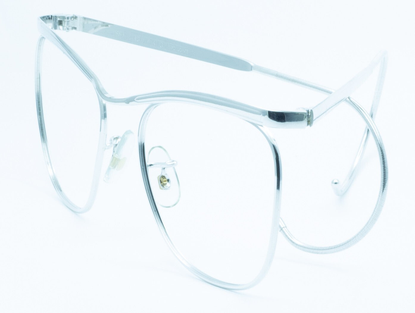 SAVILE ROW Dominor Rhodium 52x20mm FRAMES RX Optical Glasses Eyewear - New NOS