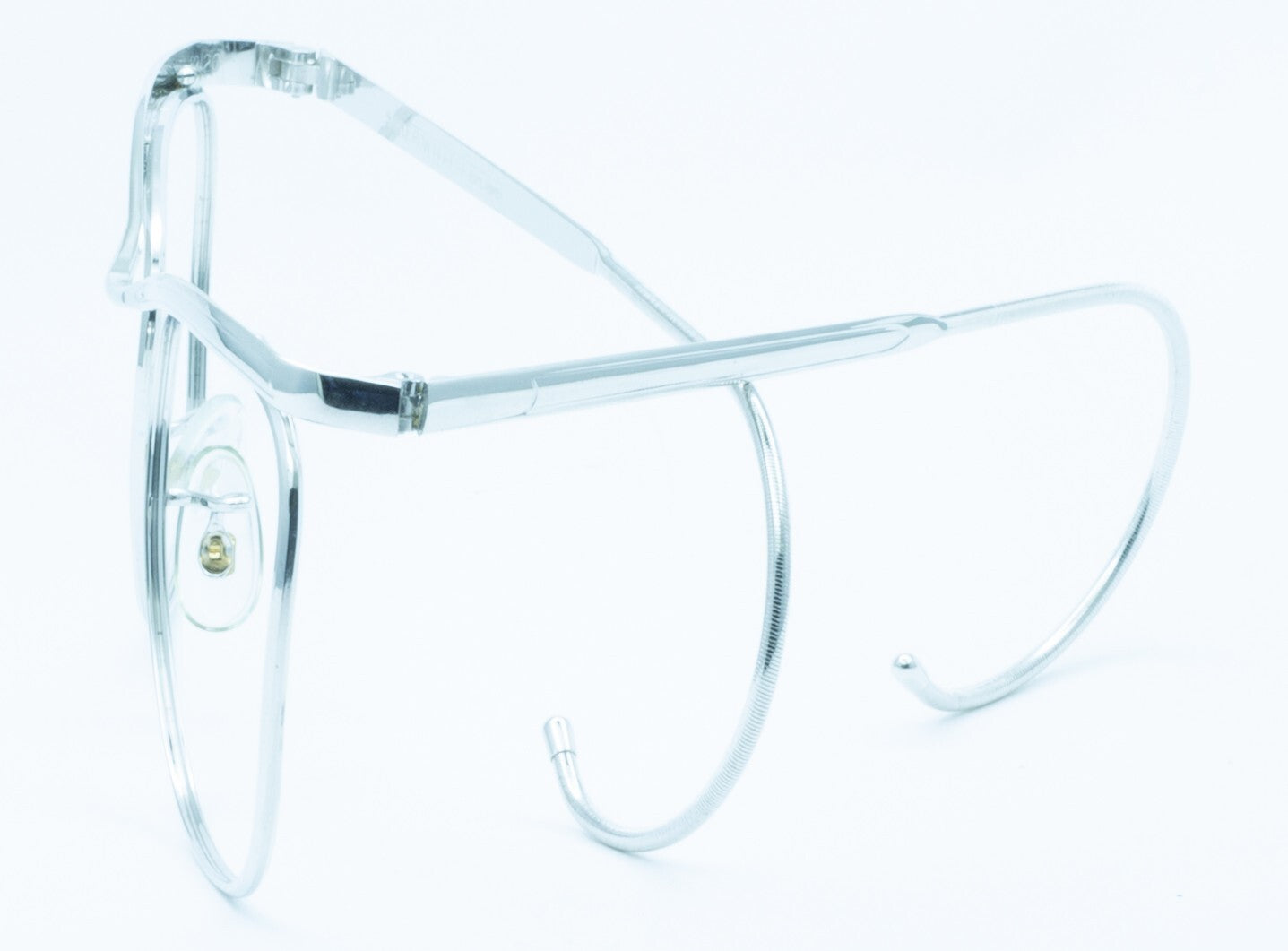 SAVILE ROW Dominor Rhodium 52x20mm FRAMES RX Optical Glasses Eyewear - New NOS