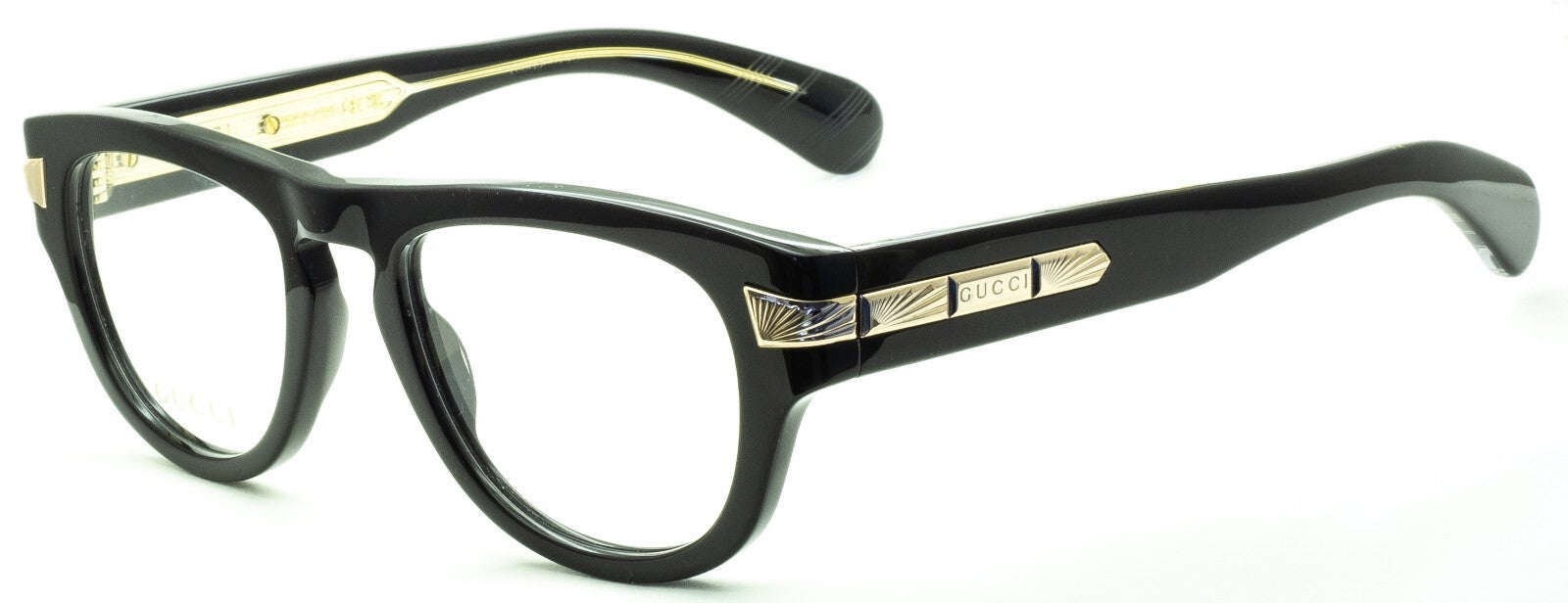 GUCCI GG 1519O 001 51mm Eyewear FRAMES Glasses RX Optical Eyeglasses New - Japan