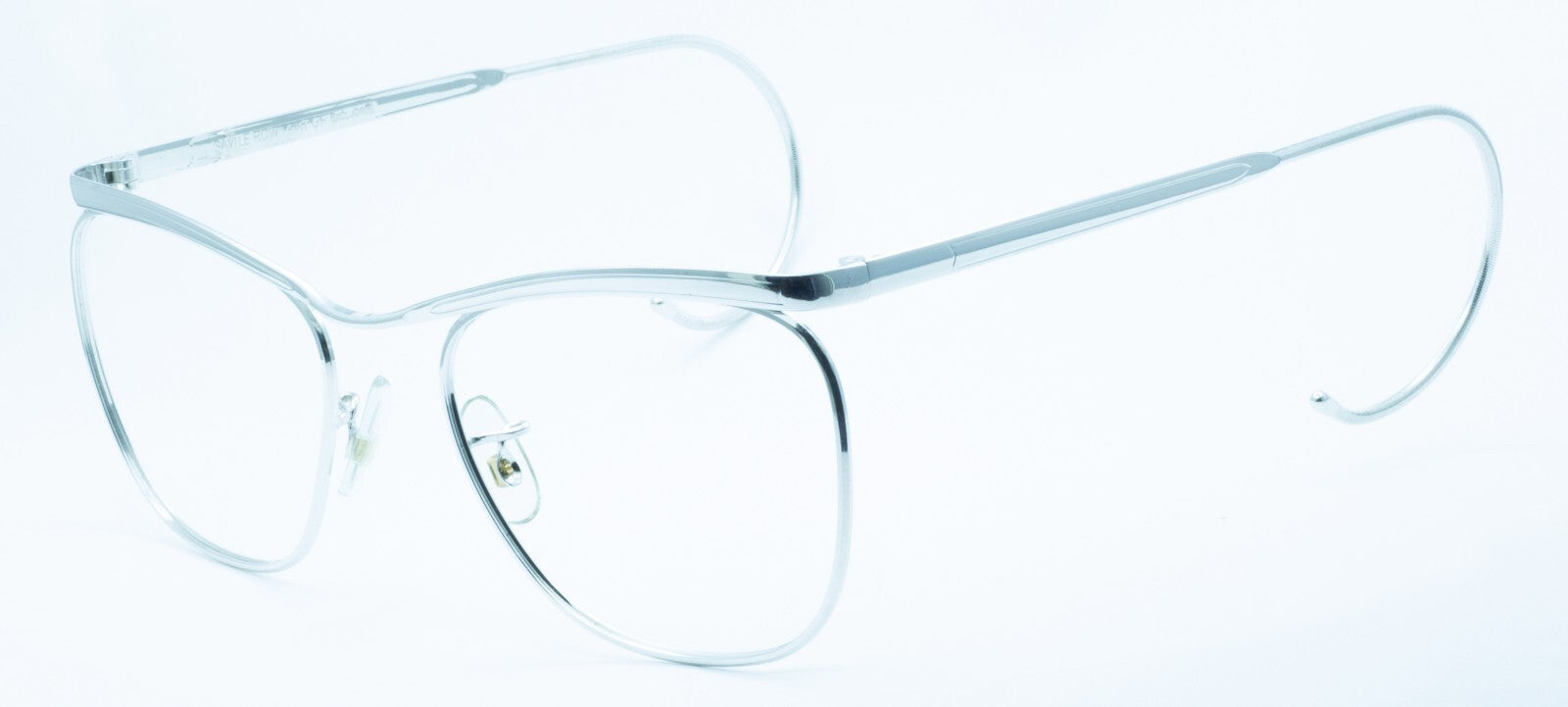 SAVILE ROW Dominor Rhodium 52x20mm FRAMES RX Optical Glasses Eyewear - New NOS