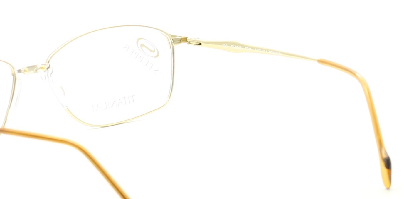 STEPPER SI-3048 F011 51mm Titanium Eyewear FRAMES Optical Eyeglasses Glasses New