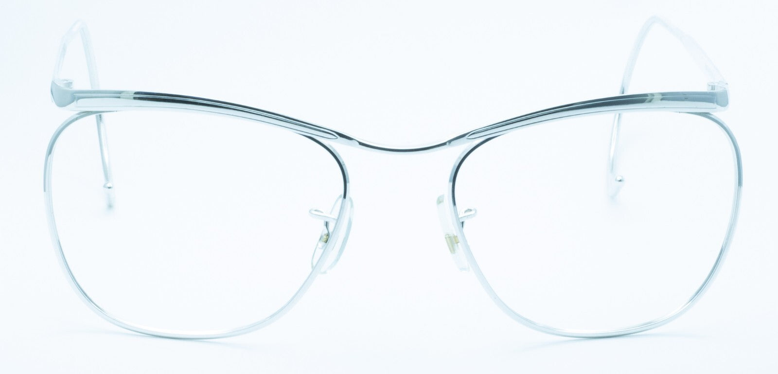 SAVILE ROW Dominor Rhodium 52x20mm FRAMES RX Optical Glasses Eyewear - New NOS