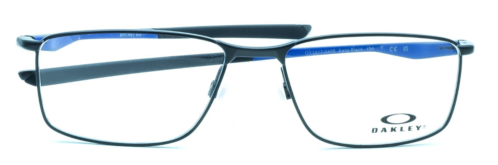 OAKLEY SOCKET 5.0 OX3217-0455 Black Eyewear FRAMES RX Optical Glasses - New