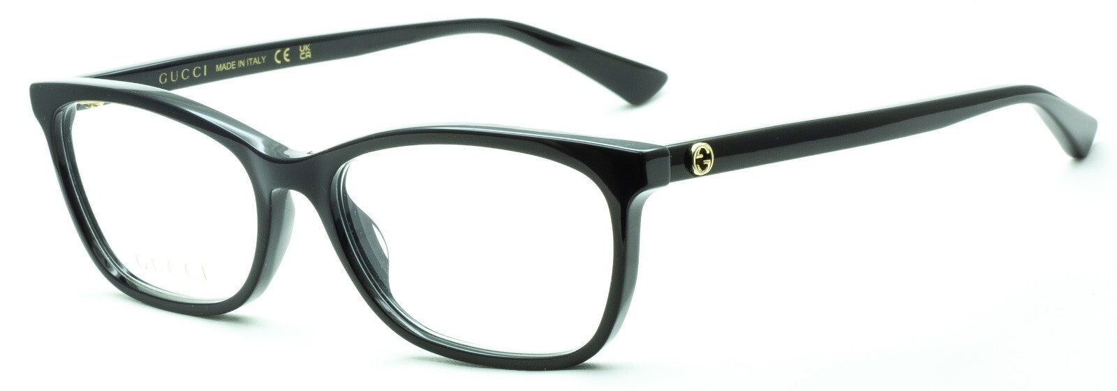 GUCCI GG 0613O 001 52mm Eyewear FRAMES Glasses RX Optical Eyeglasses New - Italy