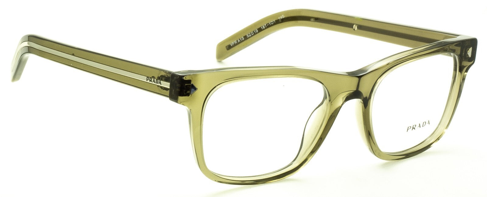 PRADA VPR A13 18T-1O1 52mm Eyewear FRAMES RX Optical Eyeglasses Glasses - Italy