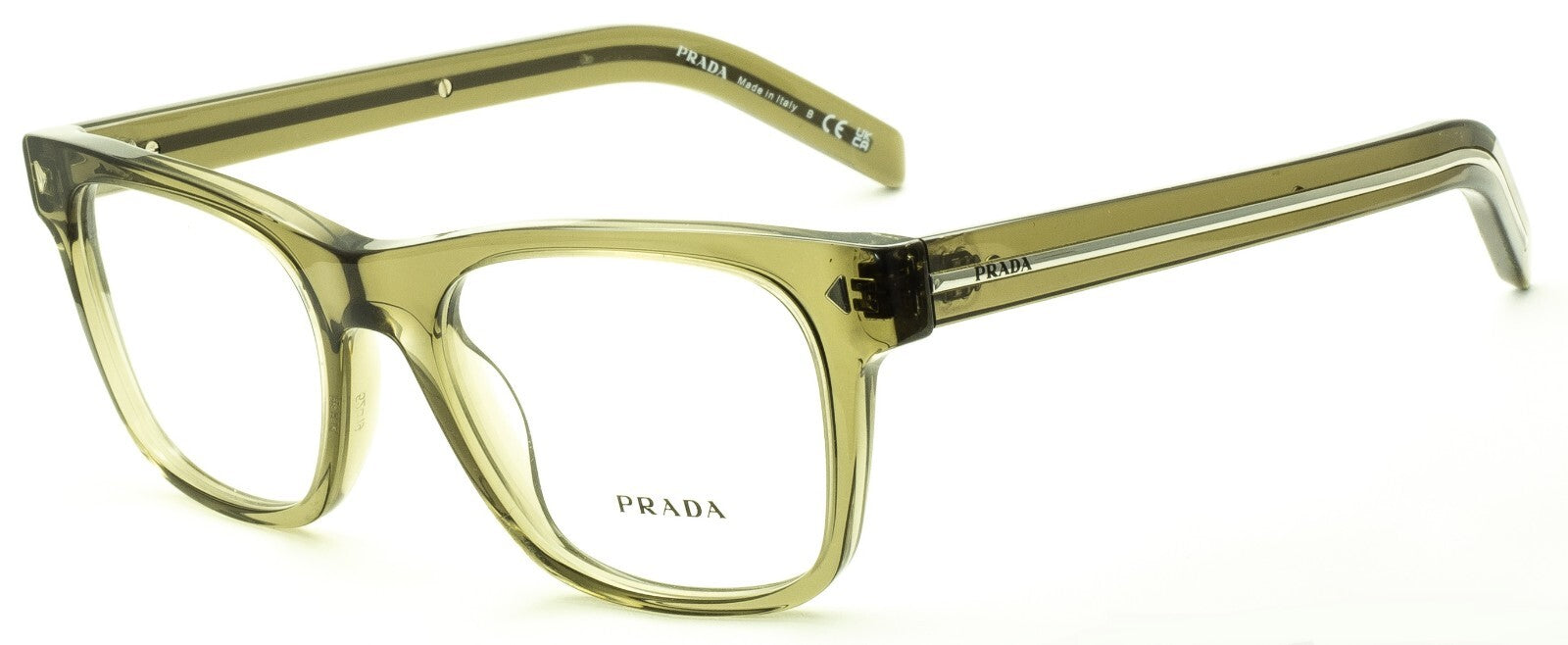 PRADA VPR A13 18T-1O1 52mm Eyewear FRAMES RX Optical Eyeglasses Glasses - Italy