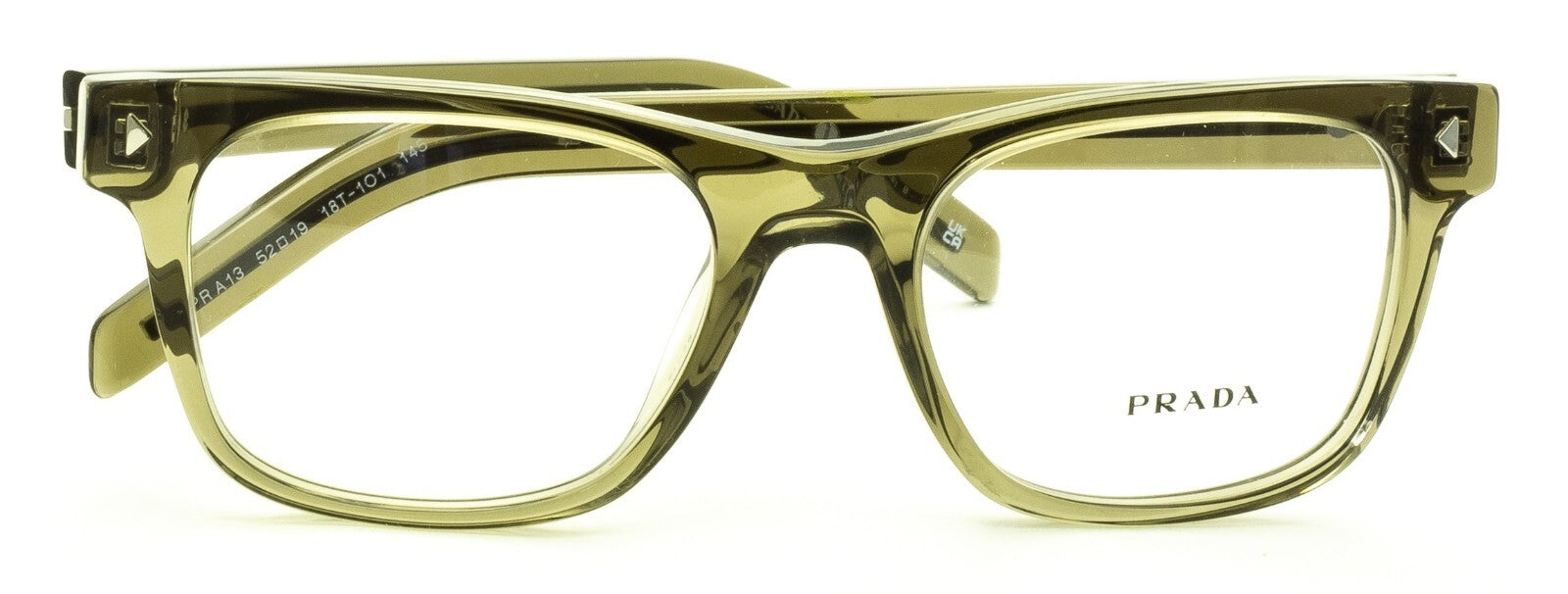 PRADA VPR A13 18T-1O1 52mm Eyewear FRAMES RX Optical Eyeglasses Glasses - Italy