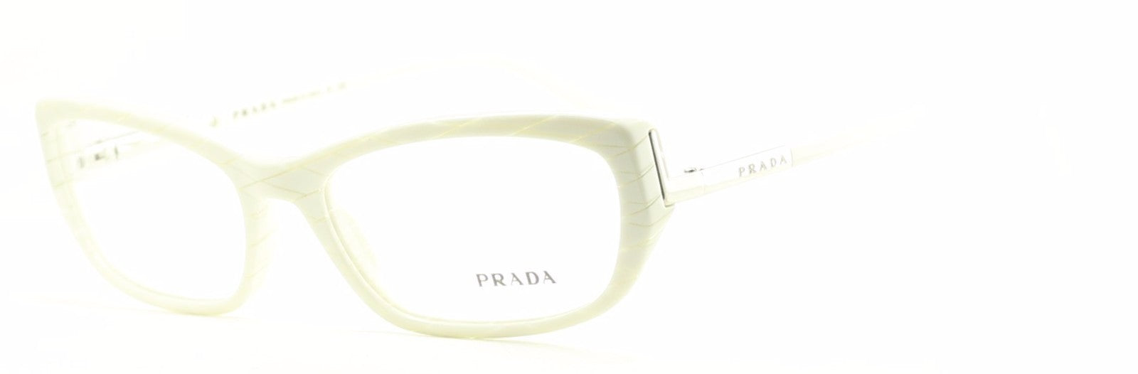 PRADA VPR 03N AB1-1O1 White Eyewear FRAMES RX Optical Eyeglasses Glasses Italy