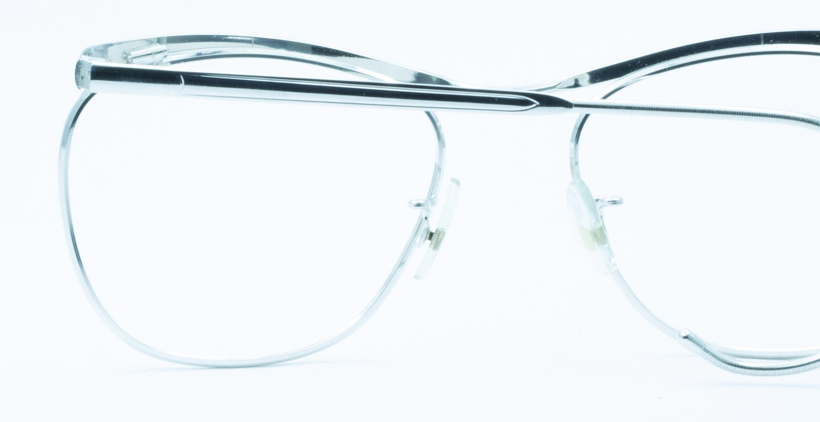 SAVILE ROW Dominor Rhodium 52x20mm FRAMES RX Optical Glasses Eyewear - New NOS