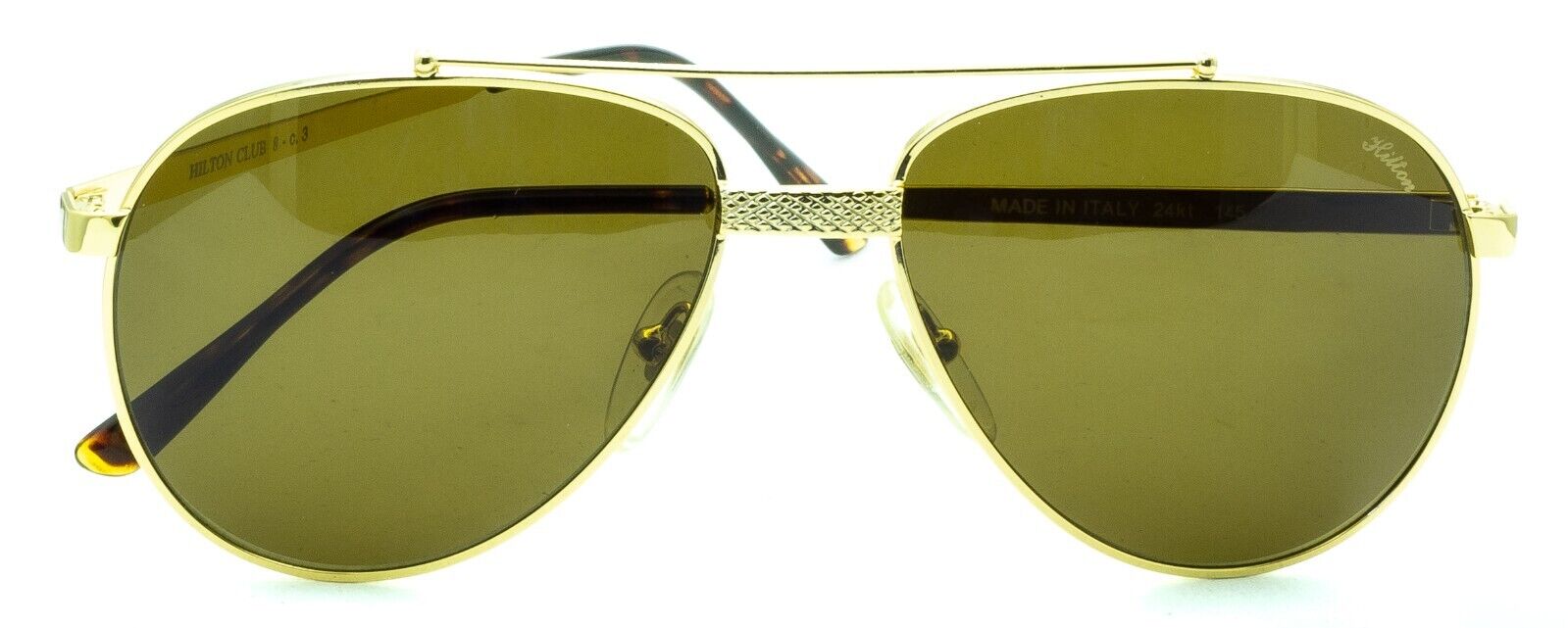 Hilton Eyewear Vintage Club 8 C.3 Sunglasses Shades 56x20mm FRAMES New NOS Italy