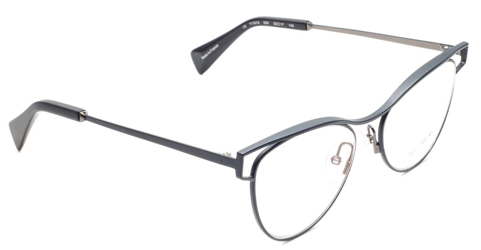 YOHJI YAMAMOTO YY3016 639 52mm Eyeglasses RX Optical Frames Eyewear - New France