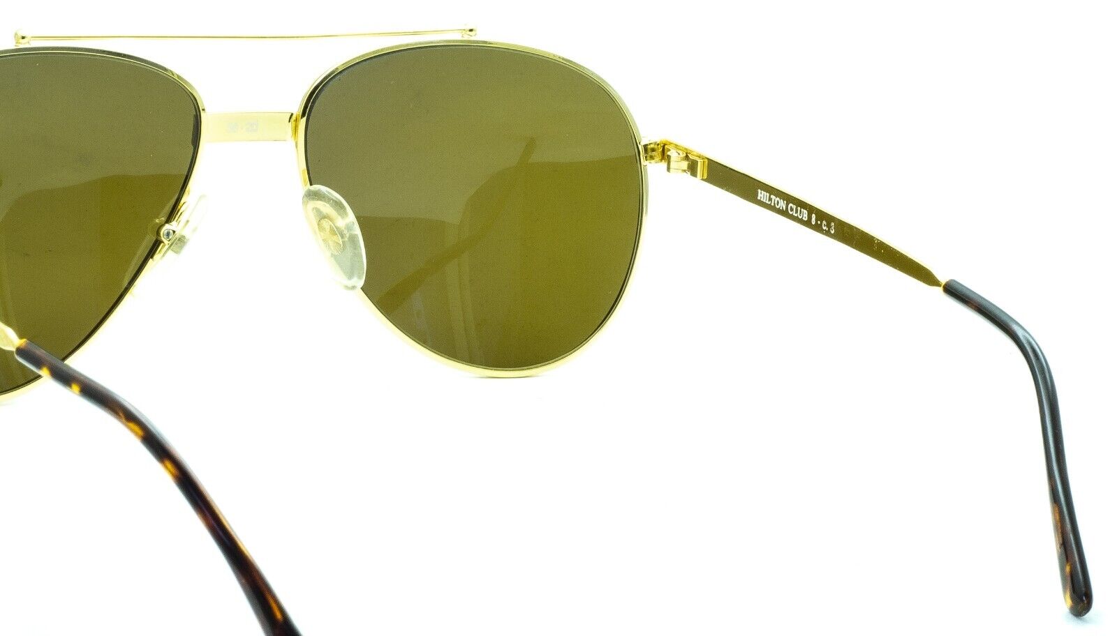 Hilton Eyewear Vintage Club 8 C.3 Sunglasses Shades 56x20mm FRAMES New NOS Italy