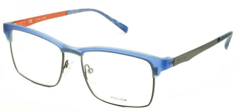 POLICE BROOKLYN 6 VPL 395N 568Y 56mm Eyewear FRAMES RX Optical Eyeglasses Italy
