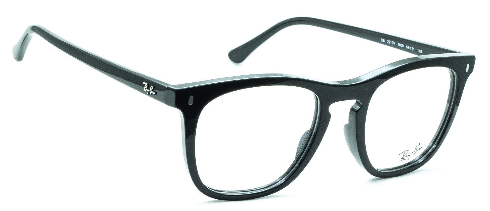 RAY BAN RB 2210V 2000 51mm FRAMES RAYBAN Glasses Eyewear RX Optical -New TRUSTED