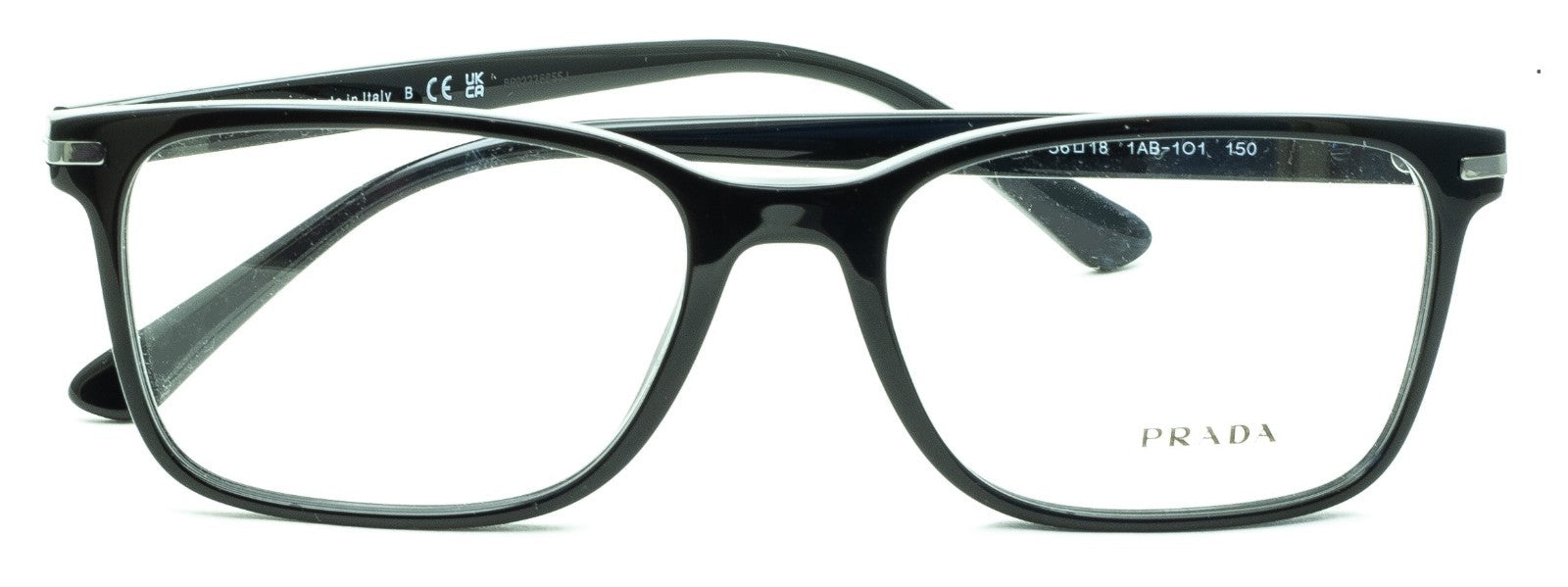 PRADA VPR 14W 1AB-1O1 56mm Eyewear FRAMES RX Optical Eyeglasses Glasses - Italy