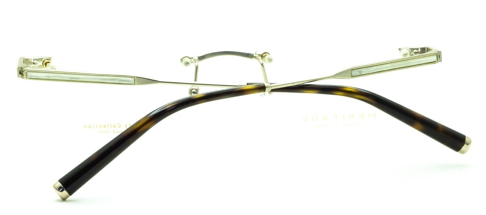 HERITAGE Iconic Luxury HEHF218 DD 52mm Eyewear FRAMES RX Optical Glasses - New