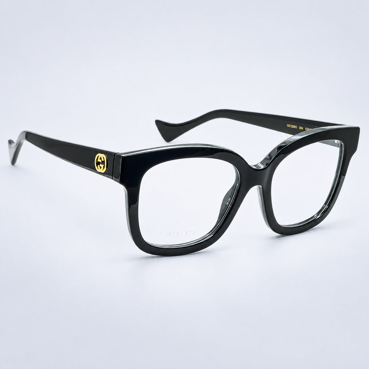 GUCCI GG 1258O 004 53mm Eyewear FRAMES Glasses RX Optical Eyeglasses New - Italy