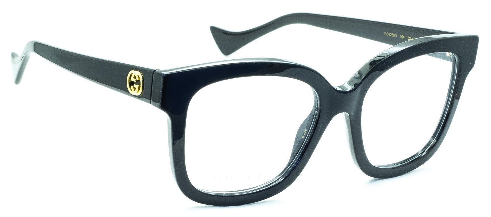 GUCCI GG 1258O 004 53mm Eyewear FRAMES Glasses RX Optical Eyeglasses New - Italy