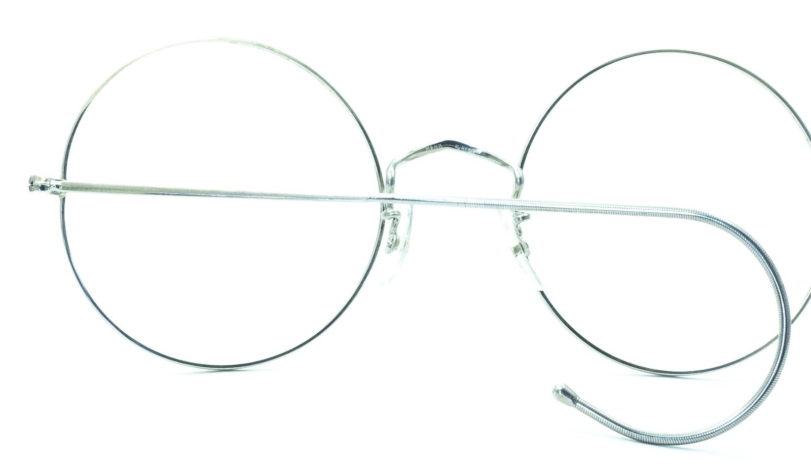 B.O.I.C.LONDON LINE (SAVILE ROW Fairway Round 54x22mm Rhodium RX Optical Glasses