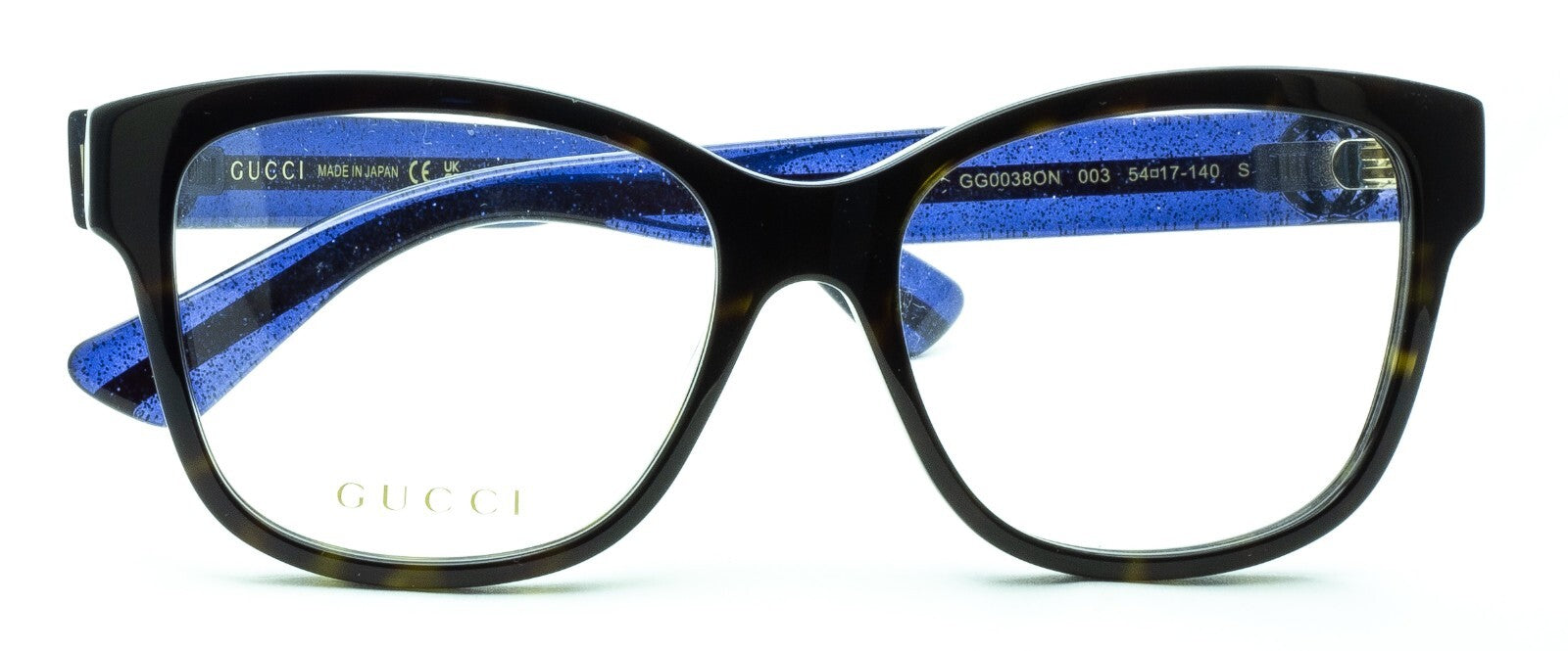 GUCCI GG 0038ON 003 54mm Eyewear FRAMES Glasses RX Optical Eyeglasses -New Japan