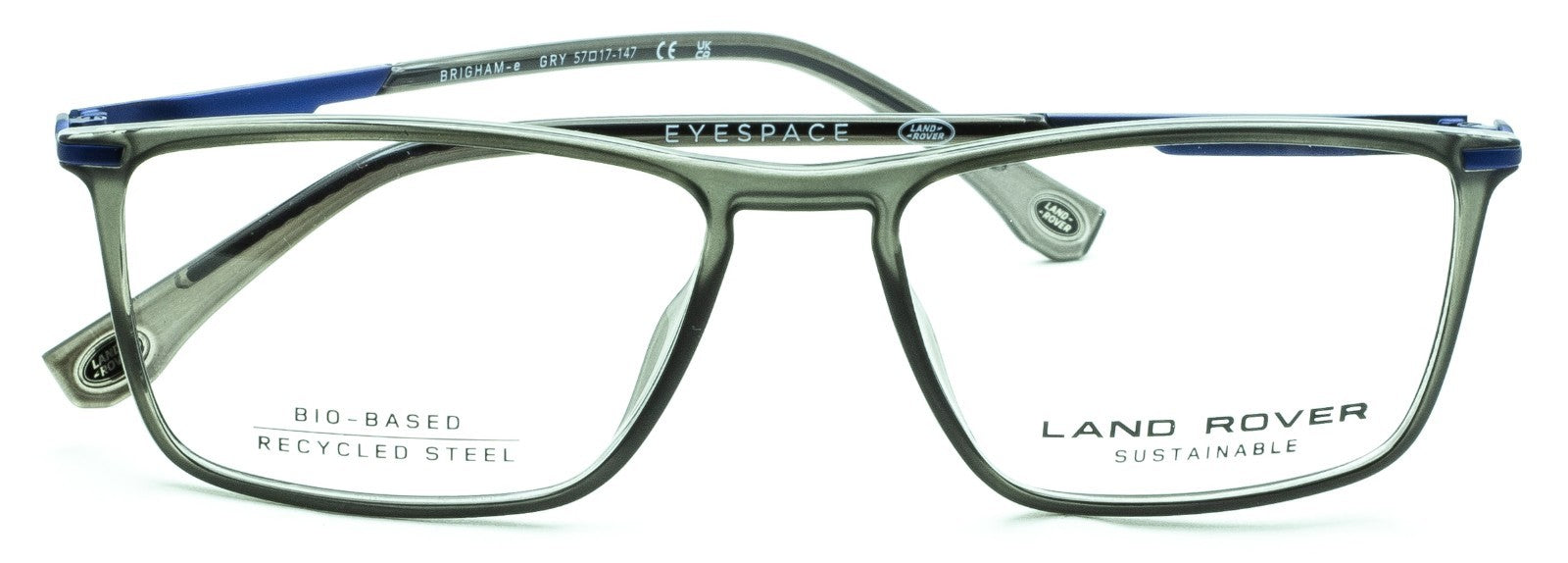 LAND ROVER Brigham GRY 57mm Eyewear FRAMES RX Optical Glasses Eyeglasses - New
