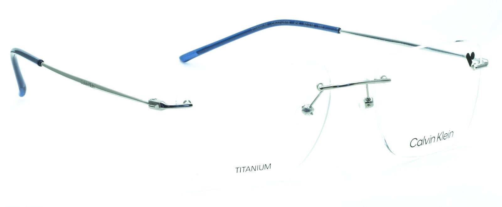 CALVIN KLEIN CKJ22125TB 414 52mm Titanium Eyewear RX Optical FRAMES Glasses New