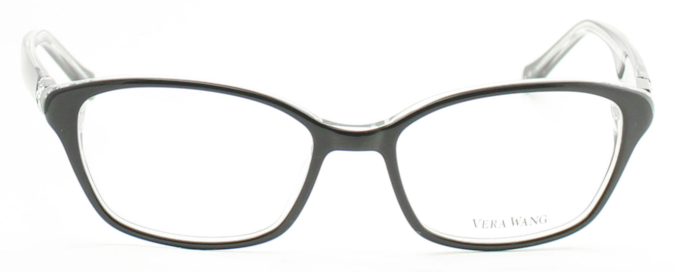 VERA WANG V317 BK Black 49mm RX Optical Eyewear FRAMES Glasses Eyeglasses - New