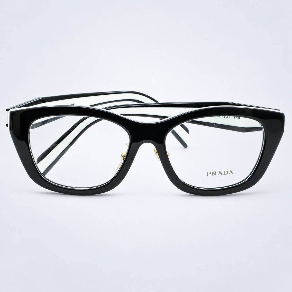 PRADA VPR D11-D 20G-1O1 53mm Eyewear FRAMES RX Optical Eyeglasses Glasses Italy
