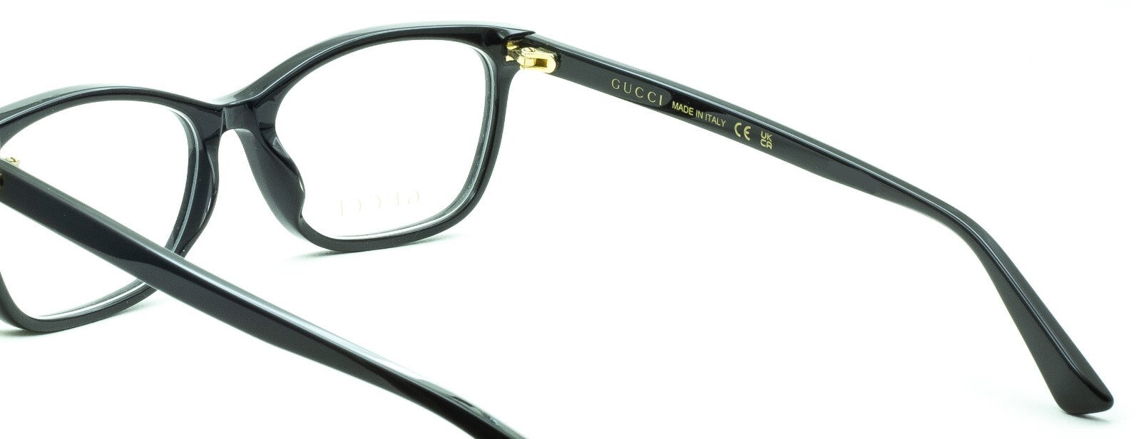 GUCCI GG 0613O 001 52mm Eyewear FRAMES Glasses RX Optical Eyeglasses New - Italy
