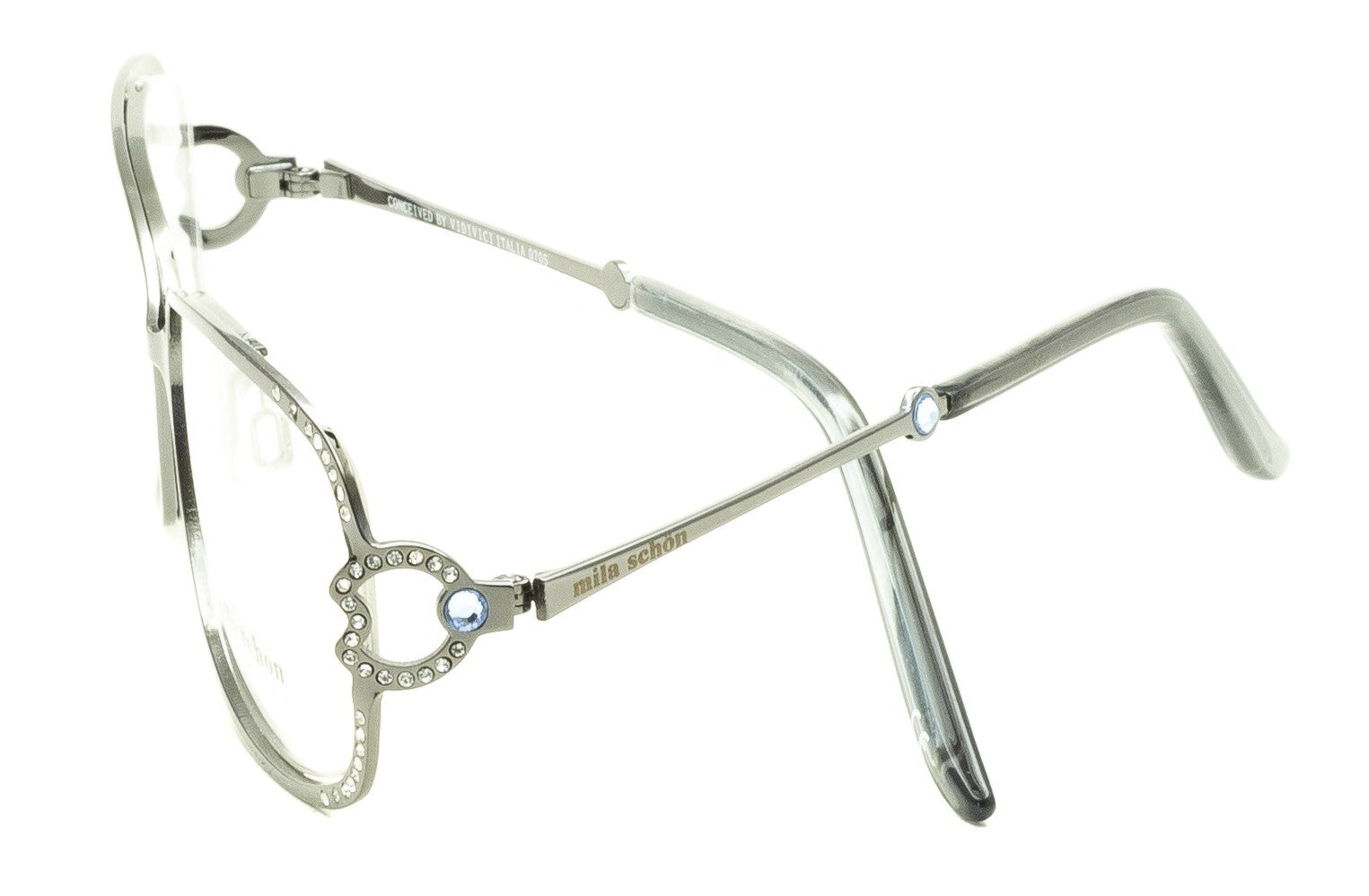 MILA SCHON MS975 C2 57mm Eyewear RX Optical FRAMES Eyeglasses Glasses -New Italy