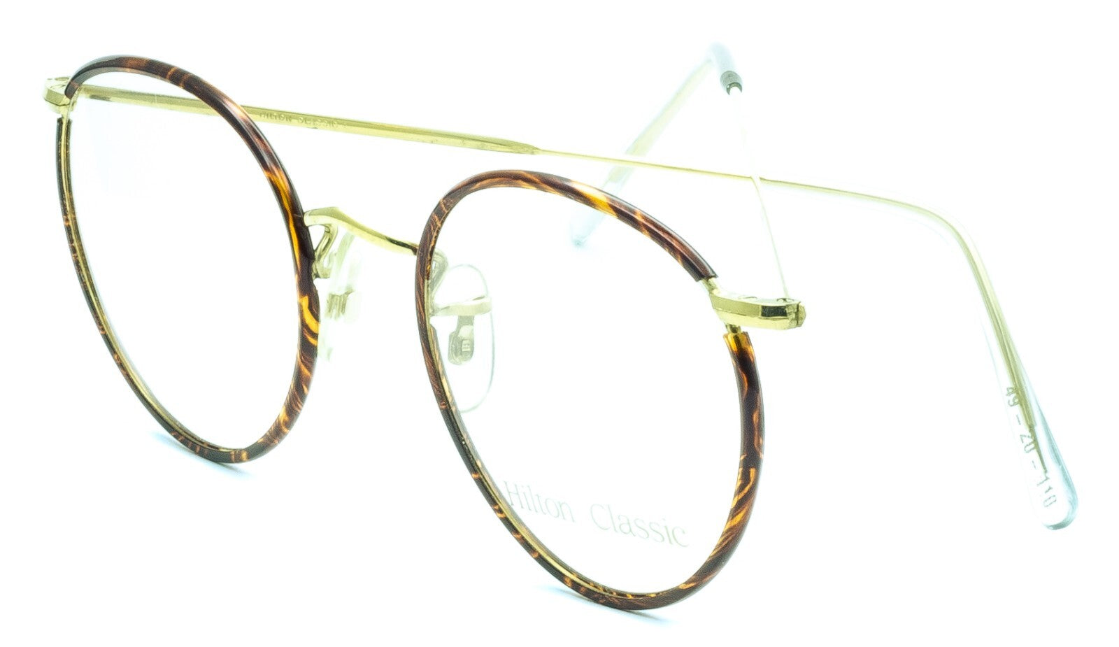 Hilton Classic 1 Beaufort Panto 49x20mm Chestnut FRAMES RX Optical Eyeglasses