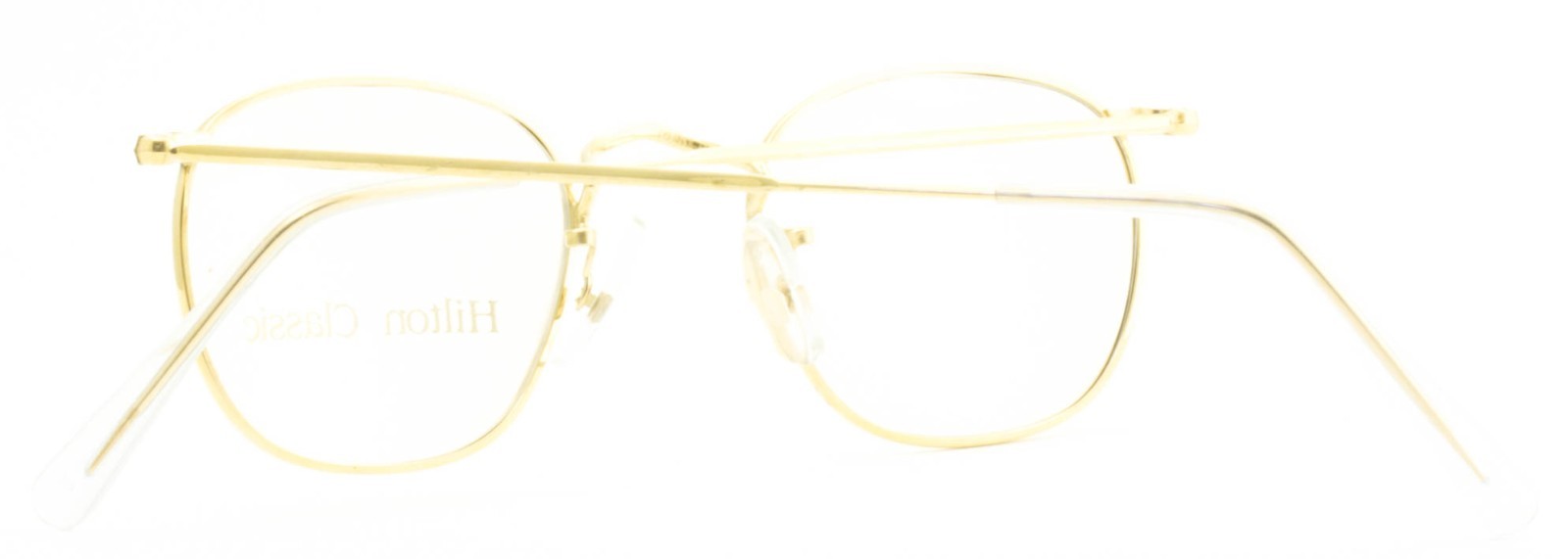 Hilton Classic 3 (SAVILE ROW) Quadra Gold 1035 42x20mm FRAMES RX Optical - NOS