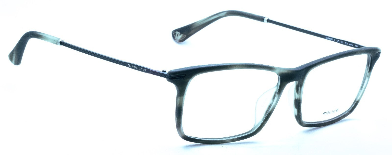 POLICE HIGHWAY 4  VPL473 COL 4ATM 52mm Eyewear FRAMES RX Optical Eyeglasses -New