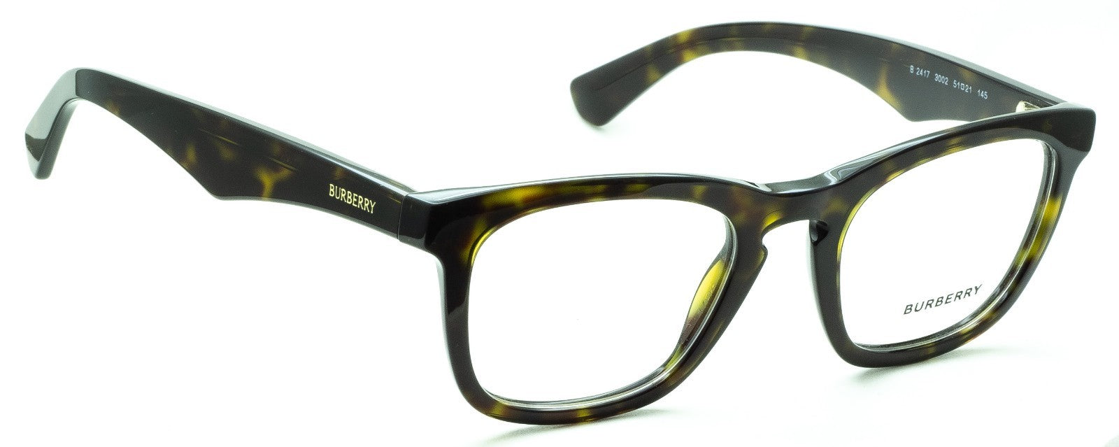 BURBERRY B 2417 3002 51mm Eyewear FRAMES RX Optical Glasses Eyeglasses New Italy