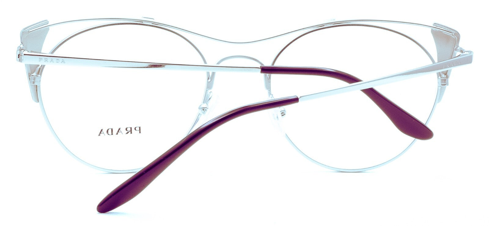 PRADA VPR 58V 332-1O1 53mm Eyewear FRAMES RX Optical Eyeglasses Glasses - Italy