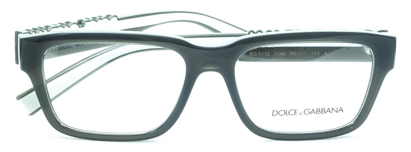 Dolce & Gabbana DG 5112 3160 55mm Eyeglasses RX Optical Glasses Frames New Italy