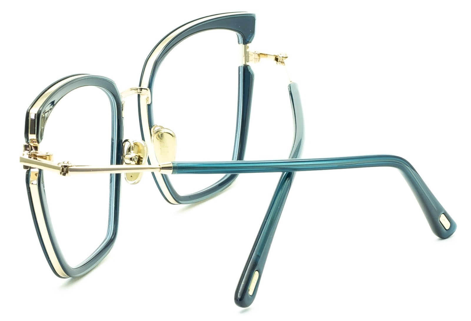 TOM FORD TF5984-B 092 54mm Blue Block Glasses Frames Eyewear RX - New BNIB Italy