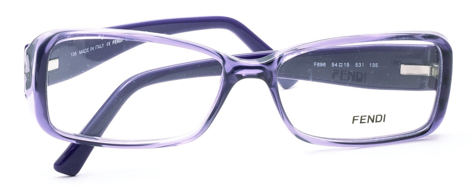 FENDI F896 531 54mm Eyewear RX Optical FRAMES Glasses Eyeglasses New BNIB Italy