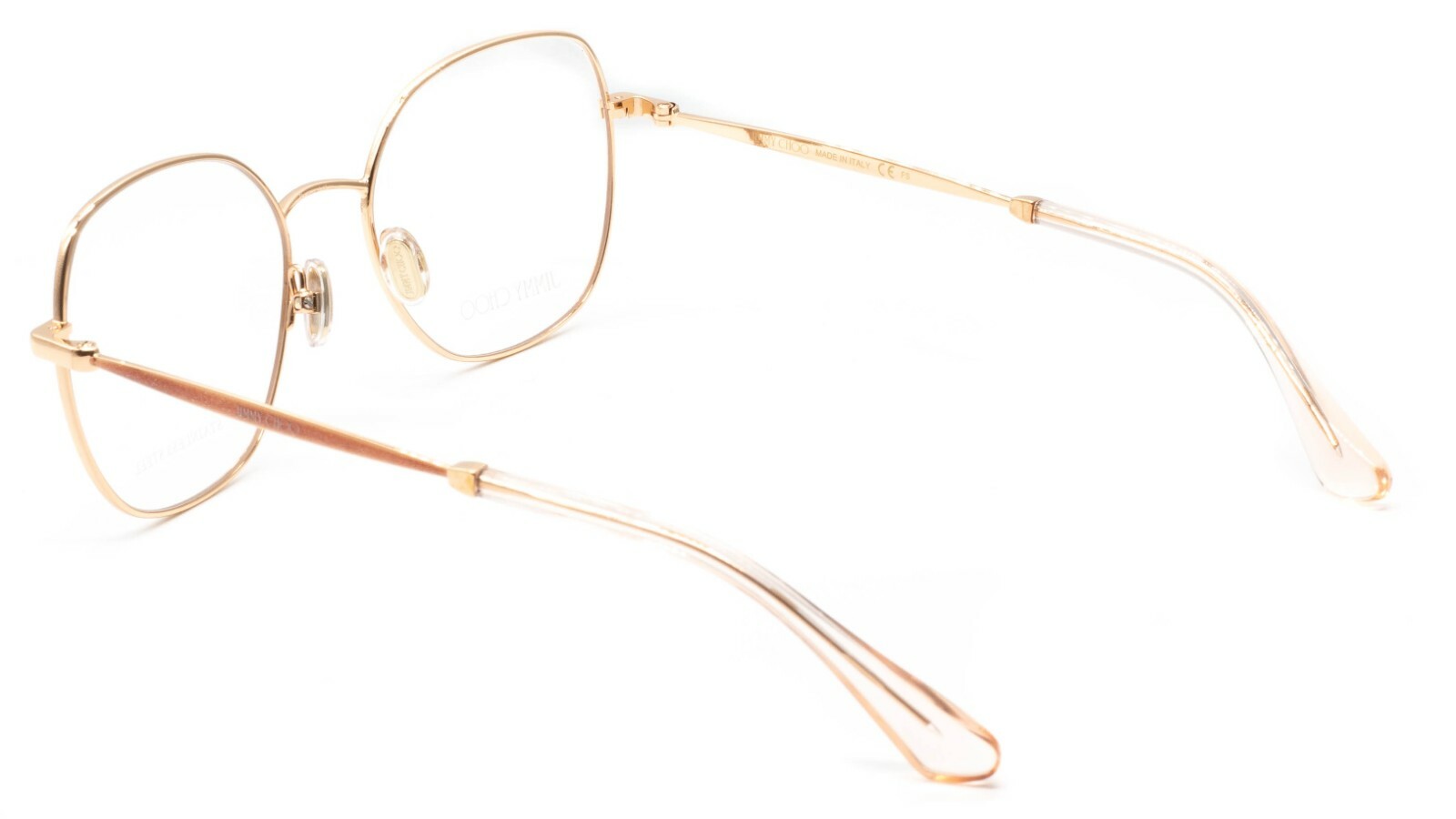 JIMMY CHOO JC281 BKU 52mm Eyewear Glasses RX Optical Glasses FRAMES Italy - New