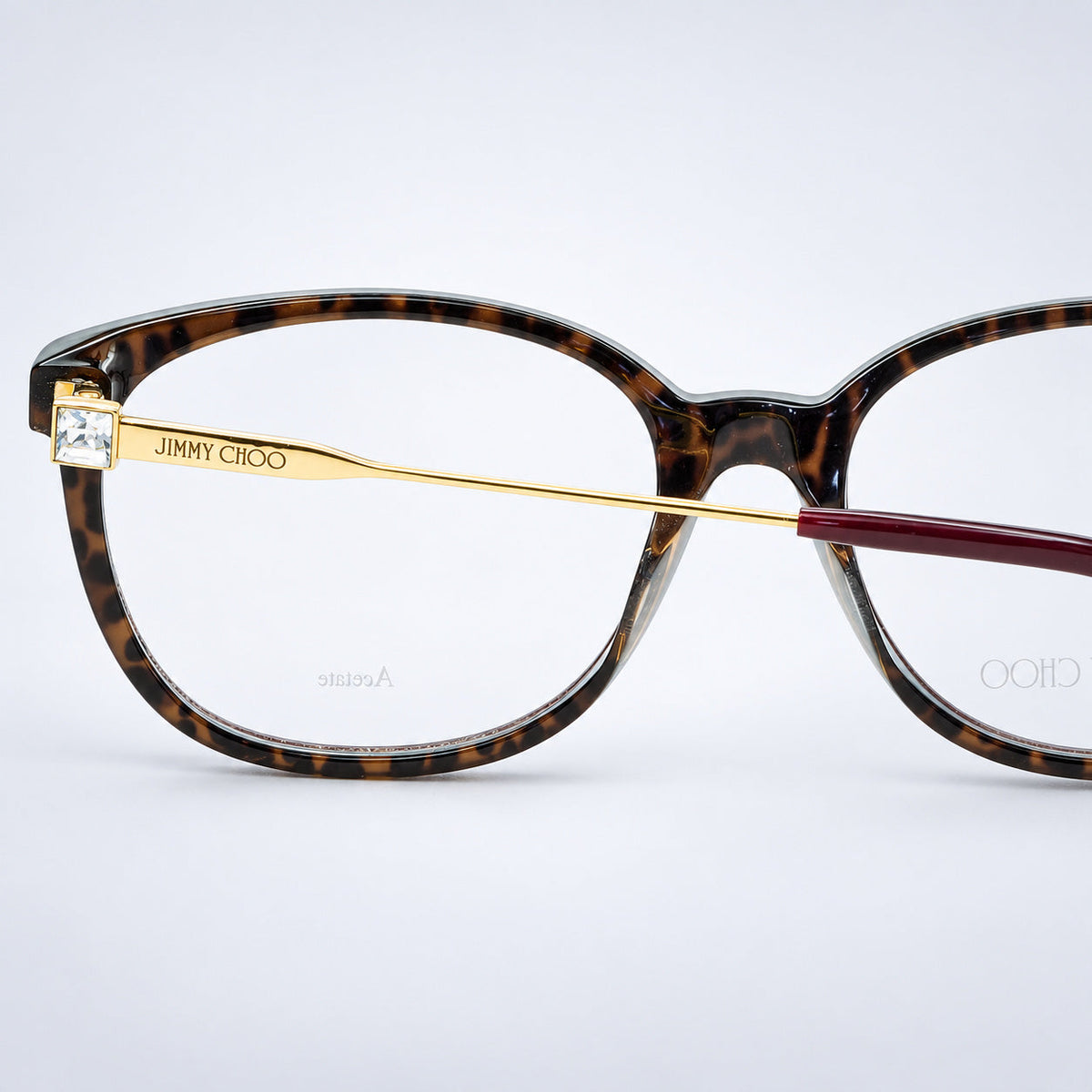 JIMMY CHOO JC 302 1GR 55mm Eyewear Glasses RX Optical Glasses FRAMES New Italy