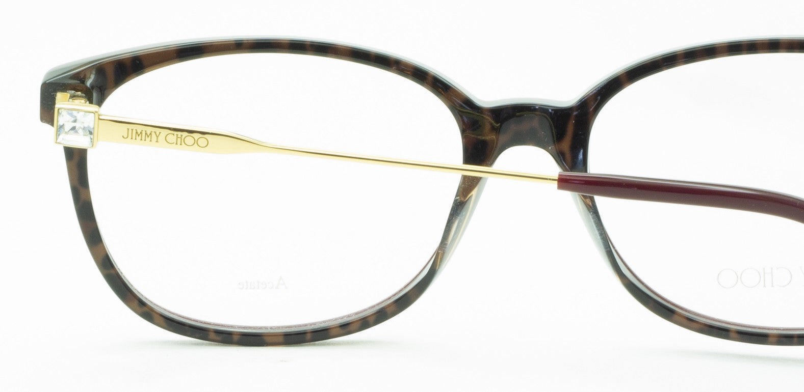JIMMY CHOO JC 302 1GR 55mm Eyewear Glasses RX Optical Glasses FRAMES New Italy