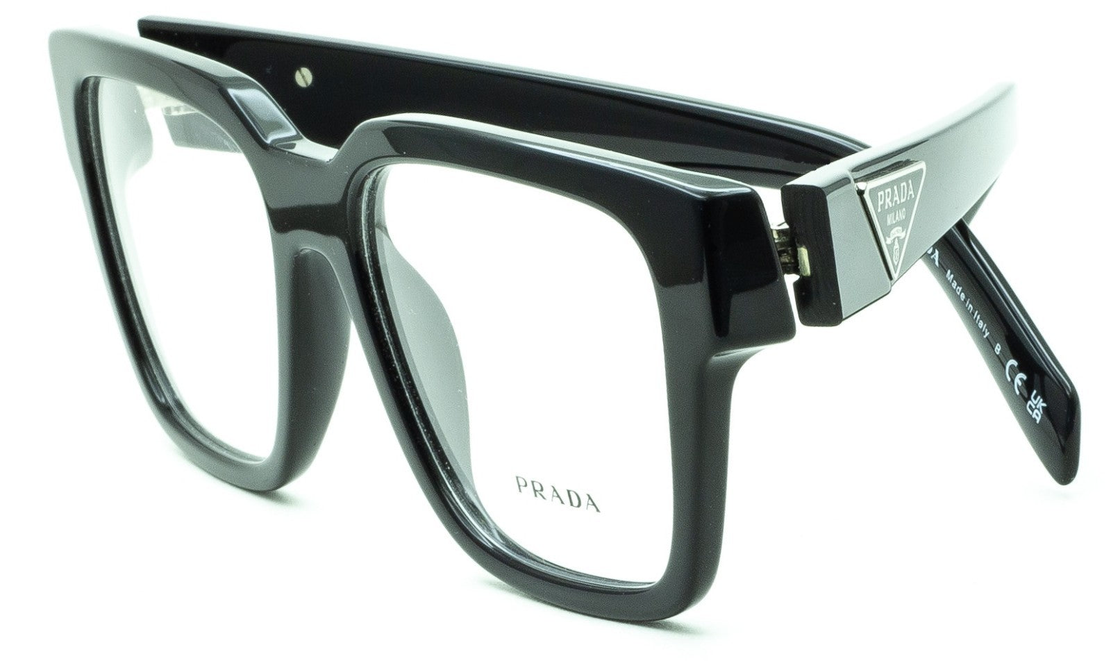 PRADA VPR 08Z 1AB-1O1 54mm Eyewear FRAMES RX Optical Eyeglasses Glasses - Italy