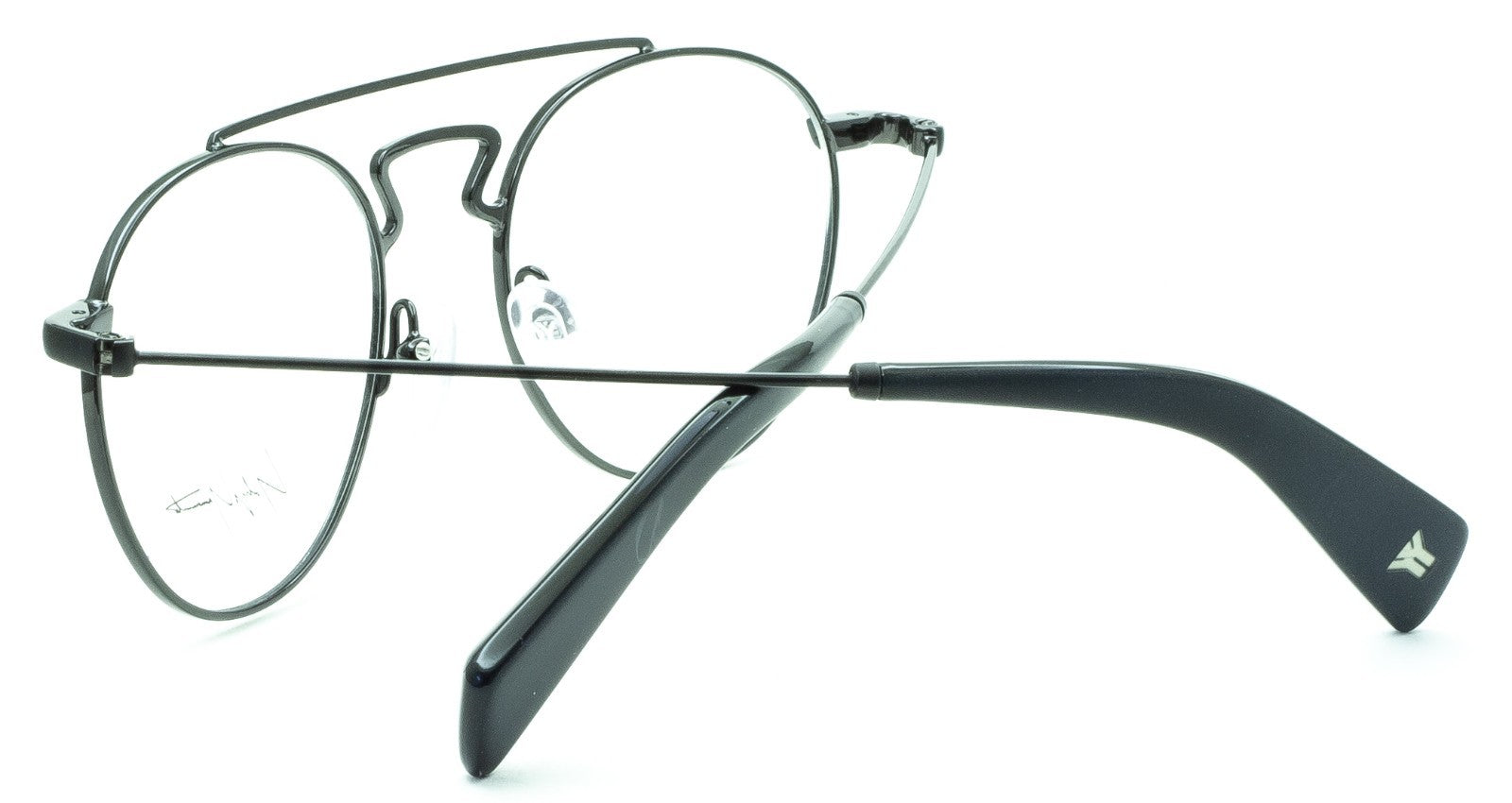 YOHJI YAMAMOTO YY3004 002 50mm Eyewear Eyeglasses Frames RX Optical - New France