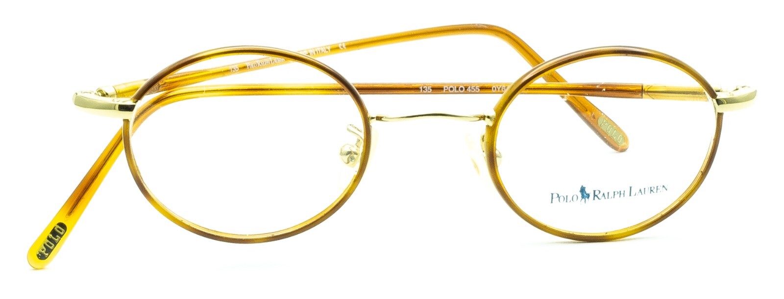 RALPH LAUREN POLO CLASSIC 455 Y64 40mm Eyewear FRAMES RX Optical Glasses - New