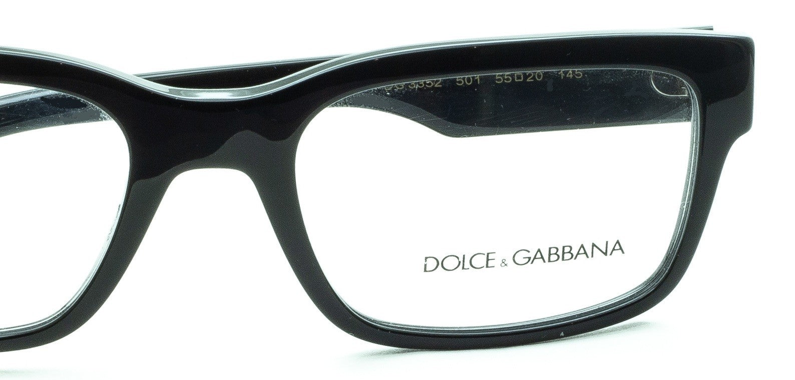 Dolce & Gabbana DG 3352 501 55mm Eyeglasses RX Optical Glasses Frames New Italy