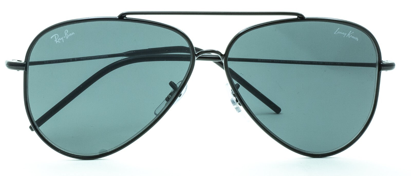 RAYBAN RB RO101S 002 AVIATOR REVERSE Lenny Kravitz 59mm Sunglasses Shades -Italy