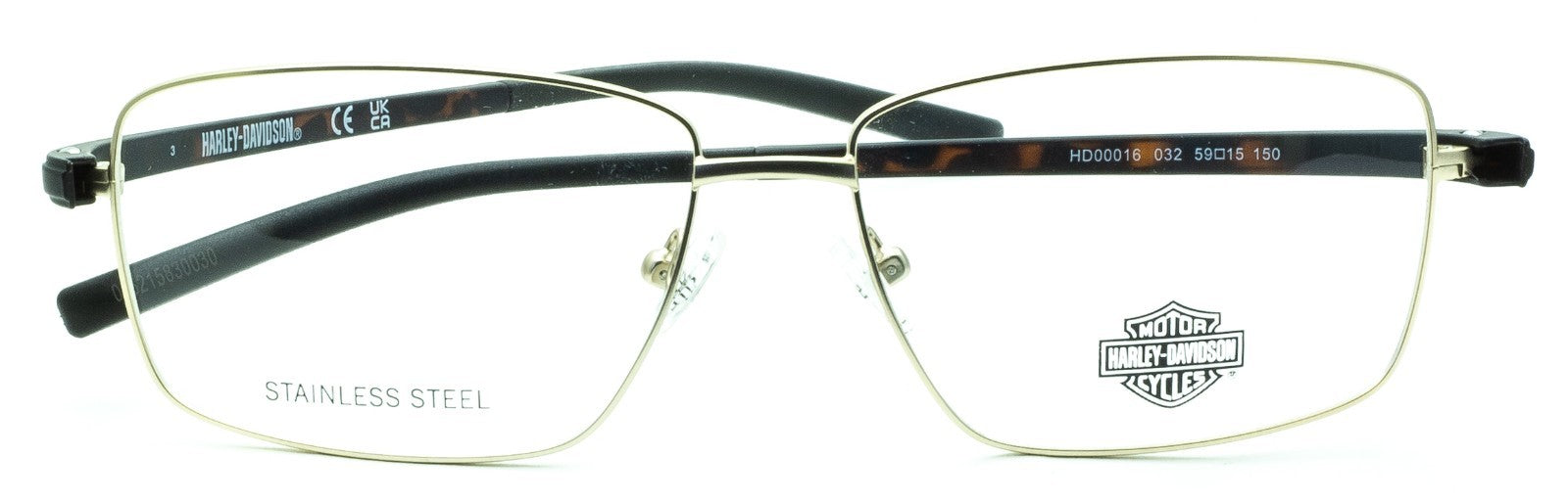 HARLEY-DAVIDSON HD 00016/V 032 59mm Eyewear FRAMES RX Optical Glasses - New