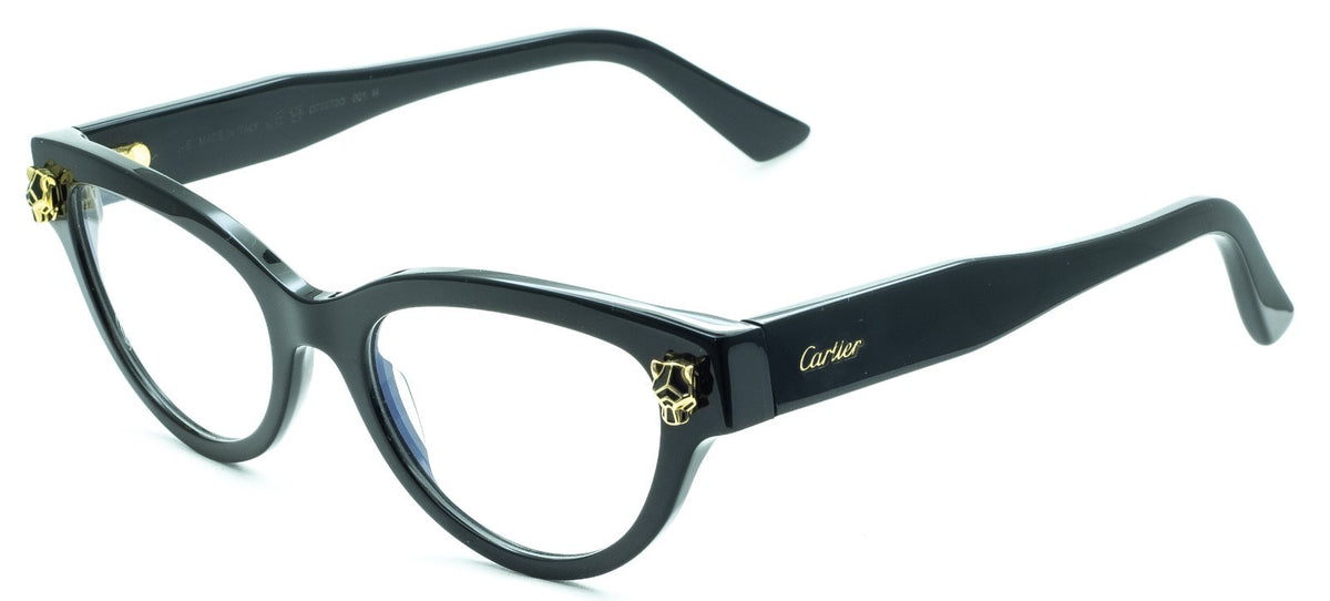 CARTIER PANTHERE CT0372O 001 M 52mm FRAMES RX Optical France Glasses BNIB- Italy