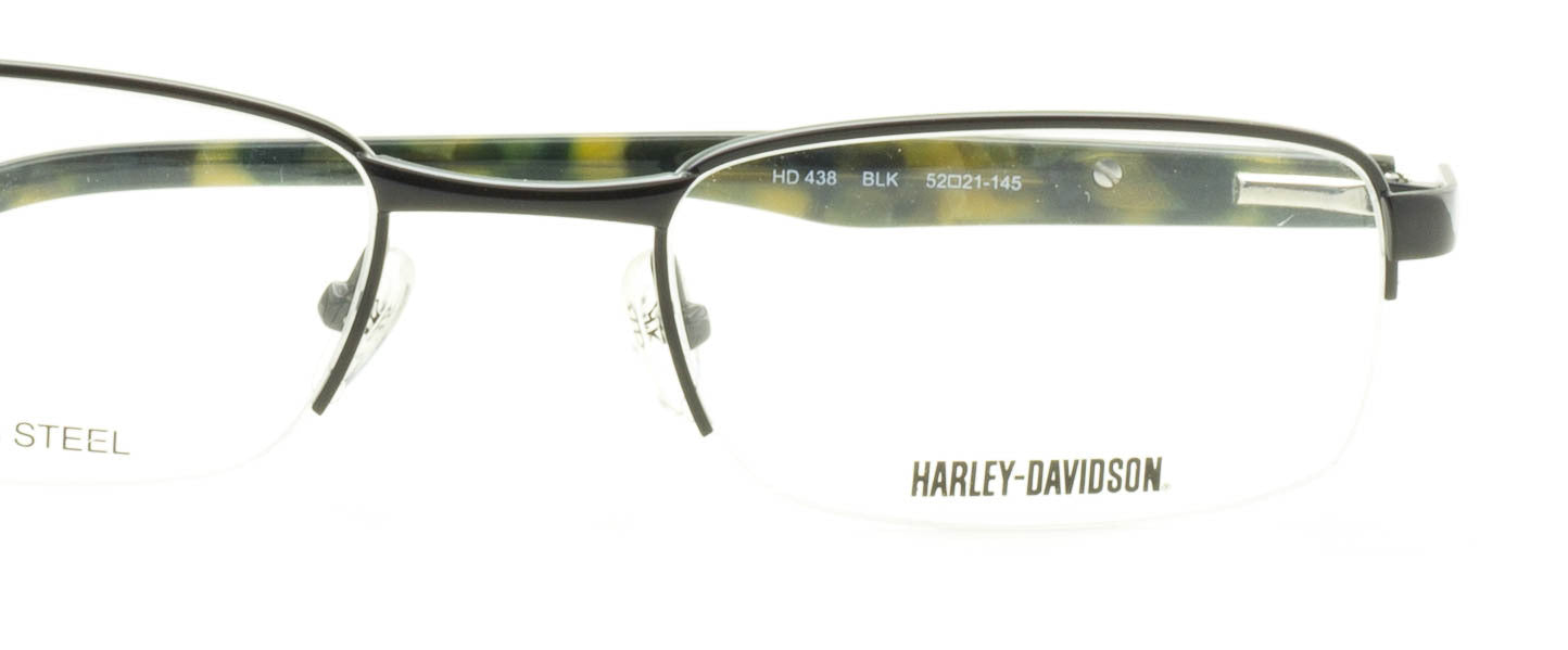 HARLEY-DAVIDSON HD 438 BLK Eyewear FRAMES RX Optical Eyeglasses Glasses New BNIB