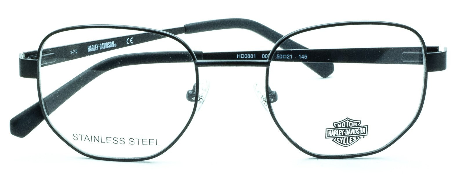 HARLEY-DAVIDSON HD 0881/V 002 50mm Eyewear FRAMES RX Optical Glasses - New